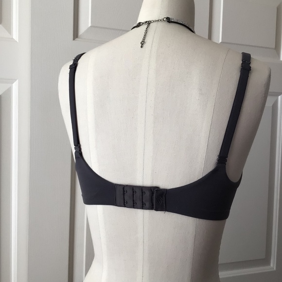 Victoria’s Secret dark gray body by Victoria 3-ways lined demi bra - Picture 2 of 14